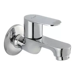 Aquieen Cuff Silver Brass Short Body Bib Cock with Wall Flange, AQN 290-image-95