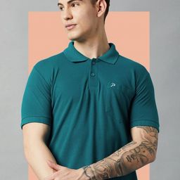 Promount Men Polo Collar Pockets T-shirt-image-93