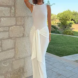 StyleCast x Revolte Bodycon Maxi Dress-picture-49