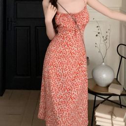 DressBerry Floral Print Fit & Flare Dress-image-65