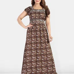 Be You Printed Maxi Nightdress-picture-25