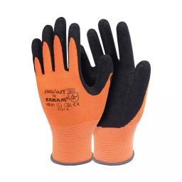 Karam Latex Cut Resistant Gloves Black and Orange Color, L Size, HS01(L)_5 (Pack of 5 Pair)-image-88