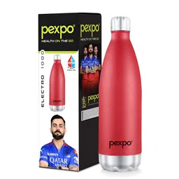 Pexpo Red Single Stainless Steel Water Bottle-27
