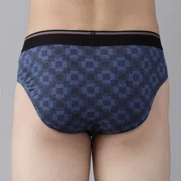 van heusen innerwear Van Heusen Men Pack of 3 Printed Anti Bacterial Super Soft Briefs IHQBR3CCPN10006 image 5