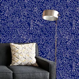 ArtzFolio Printed UV-Resistant Anti-Bacterial Repeat Abstract Leaves Peel & Stick Wallpaper-image-87