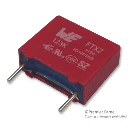 WURTH ELEKTRONIK Noise Suppression & Safety Capacitor, 0.01µf, 275Vac, 10%, Pp, 890324023006CS (Pack of 5)-image-3