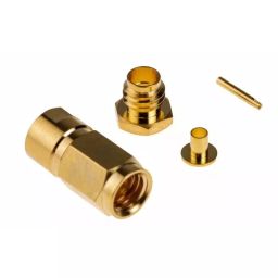 RS Pro Plug Cable Mount SMC Connector, 50 Ω, Clamp Termination, Straight Body-picture-39