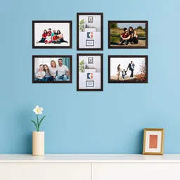Kuber Industries Brown 6 Pieces Wall Photo Frames-image-35
