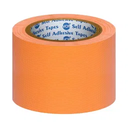VCR 18 m x 72 mm Waterproof Textile Fibre Orange Duct Tape, 12 Rolls Per Pack-image-59