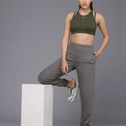 HRX by Hrithik Roshan Styled Back Medium Coverage Lightly Padded Workout Bra KY018_03 image 5