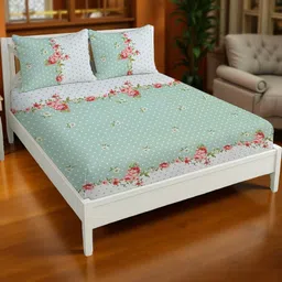 IVAZA Green Queen Bedsheets-image-56