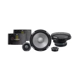 Alpine R Series 300 W 6.5 inch 2-Way Component Speakers System Black, R2-S652-7