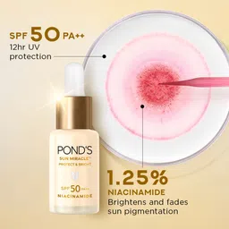 Ponds Set of 2 SPF50 Protect & Brighten Serum Sunscreen with Niacinamide C - 14 ml each image 4