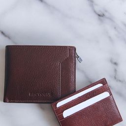 Provogue Men Textured Leather Two Fold Wallet-56