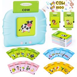 FunBlast Talking Flash Cards Toy Blue - 112 Cards-20