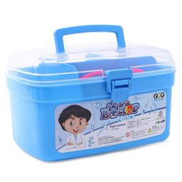 Vijaya Impex Doctor's Set for Kids in Carry Case Set of 20 Pieces - Blue-3