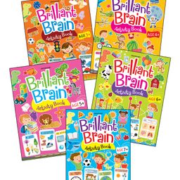 Brilliant Brain Activity Books Set of 5 - English-13