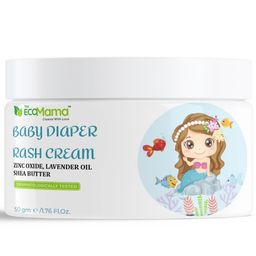 The Eco Mama Baby Rash Cream (50 ml)| Prevents DIapar & Cloth Rashes | Vegan, Toxin Free, Sensitive Skin Friendly-image-33