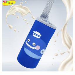 Joy Buzz Adjustable Reusable Baby Feeding Bottle Cover Sleeves Suitable For 120ml 220ml 240ml Slim Neck Feeding Milk/Water Glass Feeder Bottles-23