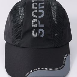 Pine Active Baseball Cap With Text Print Black - Diameter 15.5 cm image 3