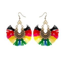 muccasacra Multicoloured Alloy Earrings-image-55