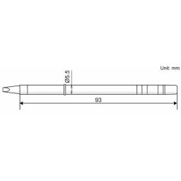 Hakko Soldering Tip Replacement T39 Series C Type, T39-C1020 (10 LOTS) (Pack of 10) image 2