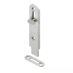 Hafele 190 mm Brass Satin Nickel Finish Flush Bolt Offset for WeatherFold, 911.62.513-image-47