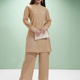 Vishudh Embroidered Tunic & Palazzo Co-Ord Set-image-85