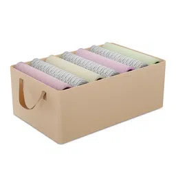 Kuber Industries Beige Set of 1 Regular Drawer Organiser Organisers-6