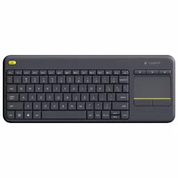 Logitech Wireless Keyboard Black - K 400 Plus-1