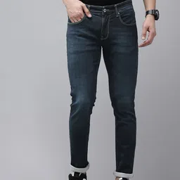 SPYKAR Men Skinny Slim Fit Low-Rise Light Fade Stretchable Jeans-picture-10