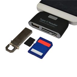 SPYKART New 4-in-1 Type C-USB OTG/TF/SD Smart Card Reader Adapter for ONEPLUS 6,6T 5,5T Mi A1,Mi A2,All All Type-c Smartphones image 4