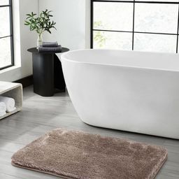 OBSESSIONS Brown 2400-GSM Anti-Slip Super Absorbent Skid Resistant Rectangular Bath Rug-image-27
