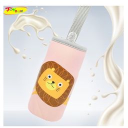 Joy Buzz Adjustable Reusable Baby Feeding Bottle Cover Sleeves Suitable For 120ml 220ml 240ml Slim Neck Feeding Milk/Water Glass Feeder Bottles-11