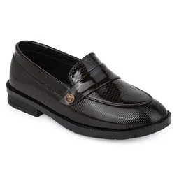 MLTC Striped Textured Moccasins - Brown-picture-46