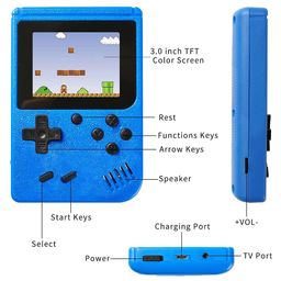 FLAZE Handheld Game Console - Vaomon Retro Handheld Game Console Comes with Portable Shell, 500+ Classical FC Games-PACK OF 1- COLOR MAY VARY image 4