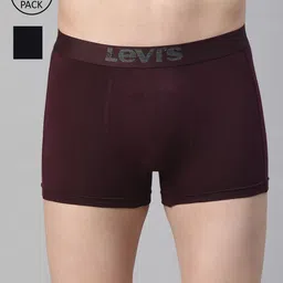 Levis Men Pack of 2 Assorted Solid Trunks #018-image-19
