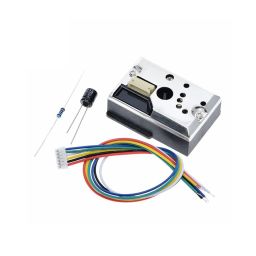 GP2Y1010AU0F Optical Dust Sensor Module PM2.5 Dust Smoke Particle Sensor /w Cable Capacitor Resistor - AB068GP2Y1010AU0F Optical Dust Sensor Module PM2.5 Dust Smoke Particle Sensor /w Cable Capacitor Resistor - AB068-15