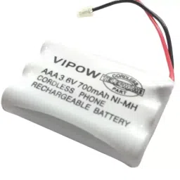 Invento ISC 234 3.6V 700 Mah Polymer Nimh Rechargeable AAA Battery for Cordless Phone DIY Projects-17