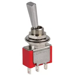 MULTICOMP PRO Toggle Switches SWITCH, SPDT, 5A, 250VAC, THT, 1MS2T6B11M1QE-22
