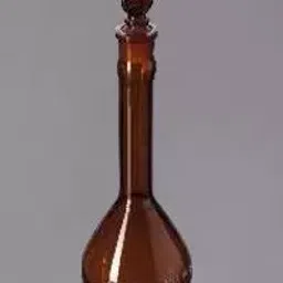 Glassco 250 ml Volumetric Flask Amber, CLASS A, Serialized, Calibrated at 20°C 131.236.08A-14