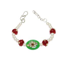 SANAA CREATIONS Unisex Artificial Stones Studded Antique Charm Bracelet-image-68