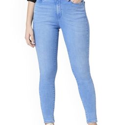 Kraus Jeans Women Skinny Fit High-Rise Light Fade Jeans-picture-14