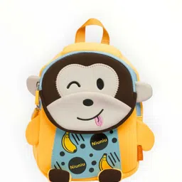 YK Kids Yellow Graphic Backpack-40