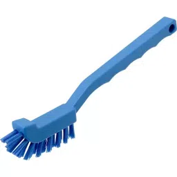 AS ONE Sanifoods HACCP Hand Brush Round 15 mm Bristle Length Polypropylene Blue, 2-2359-15-image-89