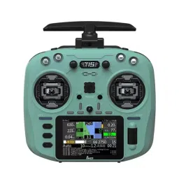 Jumper Radio Transmitter T15 6-8.4 V ELRS 2.4 GHz with 3.5 inch Touchscreen + Hall Gimbals, Mint Green-15