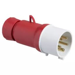 Schneider PRATIKA PLUG & SOCKET 380-415V AC Panel Socket ( Angled) PKF32F435-image-3