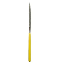 EXCEL IMPEX Half Round Large Diamond File 240 mm Total Length 110 mm Coating Length 80 Grit image 1