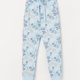 Fame Forever by Lifestyle BoysPrinted Pure Cotton Mid-RiseJoggers-37
