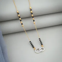 Wynona Gold-Plated Artificial Beads Mangalsutra-picture-28